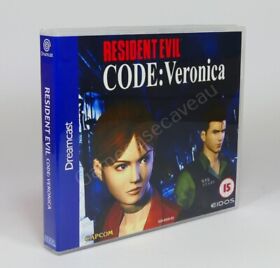 Storage CASE for use with SEGA Dreamcast Game - Resident Evil Code Veronica