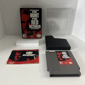 Juego auténtico The Hunt for Red October (Nintendo NES, 1991) EN CAJA COMPLETO