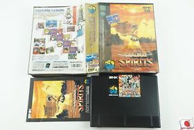SAMURAI SHODOWN Samurai Spirits AES SNK Neogeo ROM Box From Japan