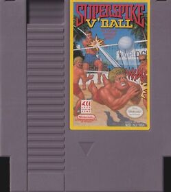 SUPER SPIKE V'BALL (1990) Nes Nintendo Superspike Volleyball Technos NTSC USA IMPORT