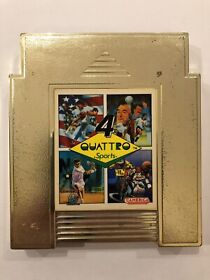 4 Quattro Sports [ Nintendo ] NES ** Authentic ** Cartridge
