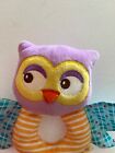 Safety Owl Soft Durable Polyester Rattle Toy Newborn Baby Washable Over 0 Months