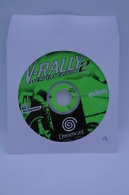 V Rally 2: Expert Edition (Sega Dreamcast Spiel) - nur Disc