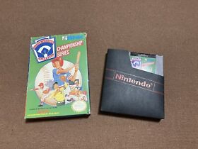 Little League Baseball: Championship Series Nintendo NES  Rare With Box