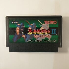 Ninja Ryukenden II 2 Ankoku no Jashinken (Nintendo Famicom FC NES, 1990) Japan