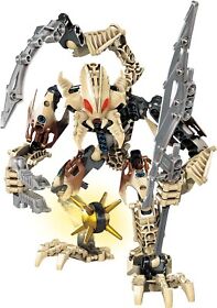 Lego Bionicle Glatorian #8983 Vorox 100% Complete w/ Thornax Fruit Spiked Ball