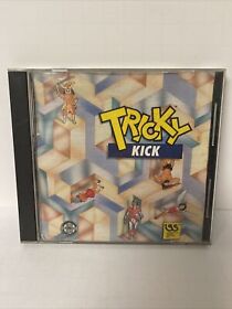 Tricky Kick (TurboGrafx-16, 1991) CIB, Case, Manual, Cartridge, HuCARD TESTED