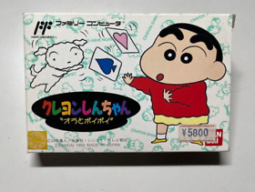 A791 Brand New  CRAYON SHIN-CHAN Famicom Nintendo Japanese