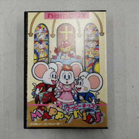 [Used] Namco MAPPY KIDS Boxed Nintendo Famicom Software FC from Japan