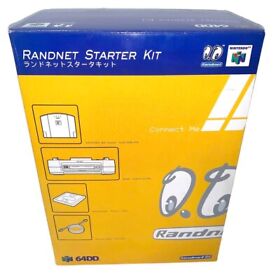 Nintendo 64DD Very good condition Nintendo 64dd body Randnet starter kit Used