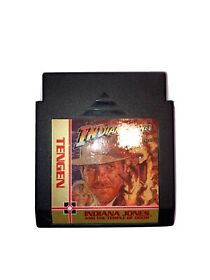 Indiana Jones and the Temple of Doom Tengen NES Cartridge Only - (See Pics)