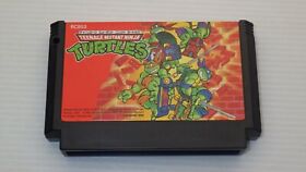 Famicom Games  FC " Teenage Mutant Ninja Turtles "  TESTED /550416