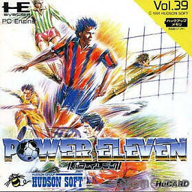 PCE Power Eleven Hu Card PC Engine Soft Hudson Game NTSC-J Japan 1991 F/S