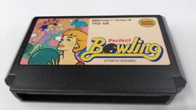 Famicom Soft Perfect Bowling TONKIN HOUSE Nintendo