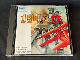 1943 KAI THE BATTLE OF MIDWAY NEC PC Engine TurboGrafx-16 game, Working-g0419-