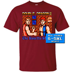 Double Dragon 3 NES Billy Jimmy T Shirt BRICK all sizes S-5XL 100% cotton