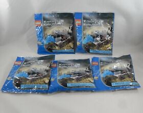 LEGO Knights Kingdom 5994 Catapult Set Lot of 5 Brand NEW Factory Sealed Polybag