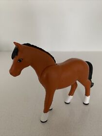 LEGO Belville Brown Horse From Set 7587 Jumping Equestrian