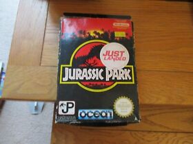 jurassic park, boxed and manual, nes, UK BUYERS ONLY