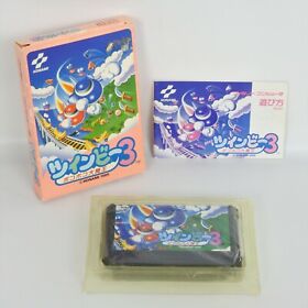 TWINBEE 3 Poko Poko Twin bee Famicom Nintendo 1394 fc