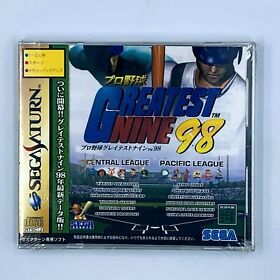Pro Yakyuu: Greatest Nine '98 Sega Saturn SS Japan Import US Seller
