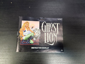 Ghost Lion Instruction Manual NES - See Pictures