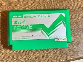 POPEYE  Famicom NES Nintendo Import JAPAN