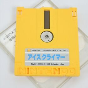 ICE CLIMBER / VOLLEYBALL Nintendo Famicom Disk Only Rewriting 2508 dk