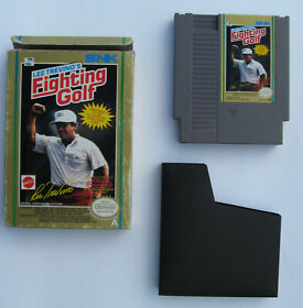 Lee Trevino's Fighting Golf NES PAL boxed without manual