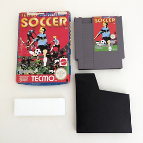 Boxed Genuine Nintendo Entertainment System NES Tecmo World Cup Soccer PAL