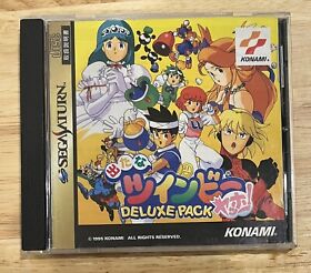 Sega Saturn Twinbee Deluxe Pack Japanese Tested And Working US Seller