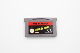 Donkey Kong NES Classics GBA Advance Nintendo Gameboy Game Boy Modul