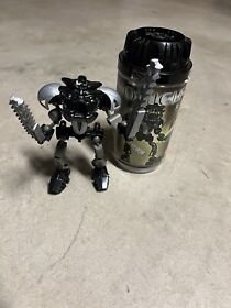 LEGO BIONICLE: Toa Onua Nuva (8566) With Canister Missing Foot Attachments