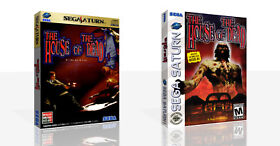 - The House of the Dead Saturn Replacement Case + Box Art Work Only