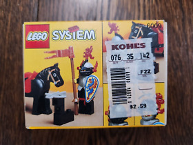 (LIGHT DEFECTS) New Sealed Vintage LEGO Castle: Black Knight (6009)
