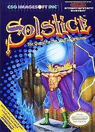 Solstice (Nintendo NES) *NO MANUAL*