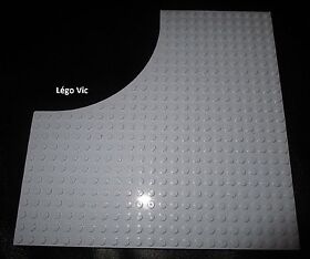 LEGO 6161 Belville Brick 24x24 without 12x12 1/4 Circle Light Purple 5875 MOC