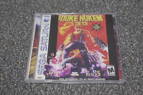 Duke Nukem 3D for Sega Saturn in Custom Jewel Case Near Mint