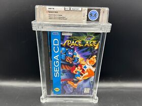 Space Ace Sega CD WATA 9.4 Complete in Box CIB MINT NOT SEALED VGA