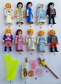 PLAYMOBIL Fairytales/Pick & Choose $0.99-$1.95/Combined Shipping Available