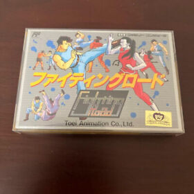 [Good Condition] Fighting Road Famicom Software Petit Rare  " Japanese Edition "