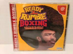 Ready 2 Rumble Boxing Dreamcast Japanese Import Sega DC Japan JP Rgion US Seller