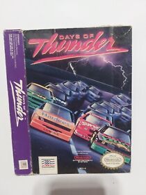 Days of Thunder NES box only