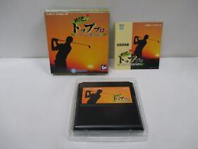 NES -- MEZASE! TOP PRO - golf -- New!! Famicom, JAPAN Game. JALECO. 13318