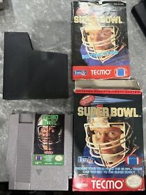 Tecmo Super Bowl (Nintendo NES) Box Manual And Sleve