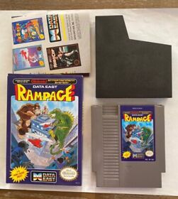 Rampage Nintendo NES 1988 Data East Vintage Video Game