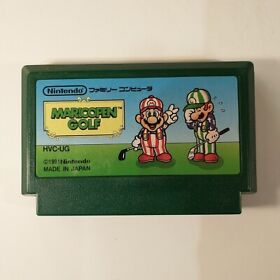 Mario Open Golf (Nintendo Famicom FC NES, 1991) Japan Import