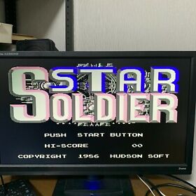 Star Soldier Nintendo FC NES Software Import from Japan