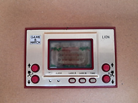Vintage Nintendo Game & Watch Lion LN-08 LCD Gold Series, 1981