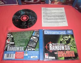 Dreamcast Tom Clancy's Rainbow Six [PAL (Fr)] Sega Console *JRF*
